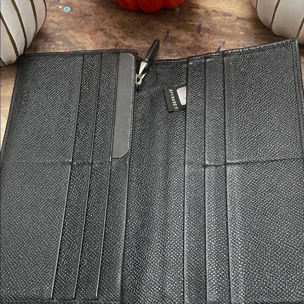 Bulgari Black Leather Key Holder